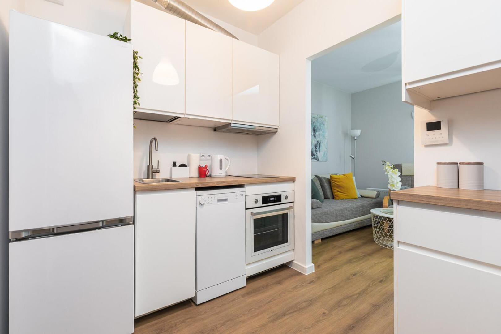 Superapart Wilenska Studio Z Parkingiem Βαρσοβία Δωμάτιο φωτογραφία